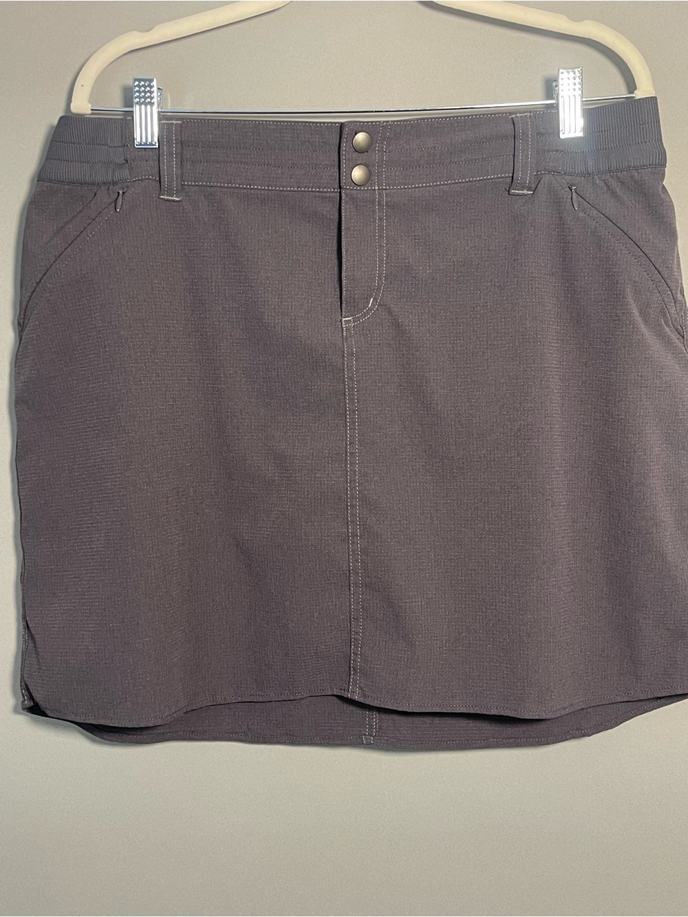 Kuhl Gray Performance Hiking Skort Size 14 Outdoor Athletic